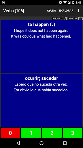 English Basic Vocabulary - Image screenshot of android app