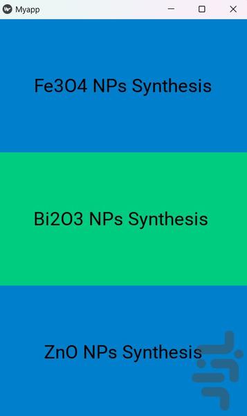 Nano Synthesis - Image screenshot of android app