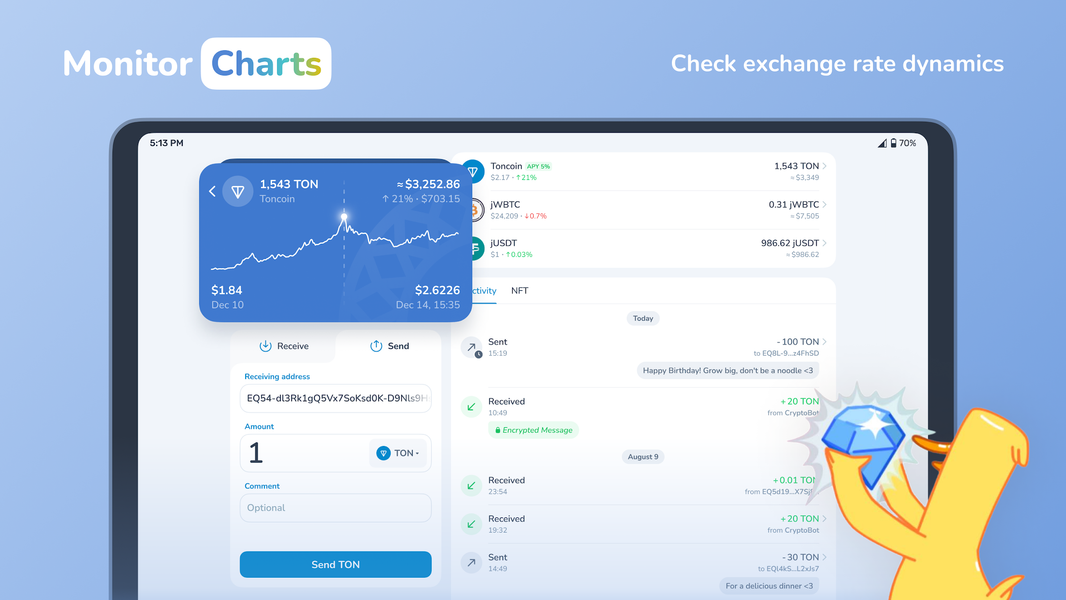 MyTonWallet • TON Wallet - عکس برنامه موبایلی اندروید