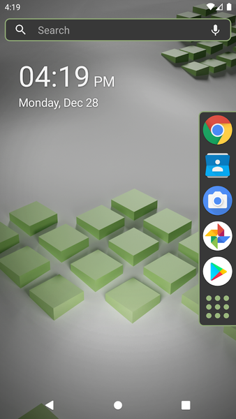 Minty Theme for Lynx Launcher - Image screenshot of android app