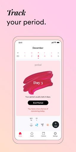 Period Diary Ovulation Tracker - Image screenshot of android app