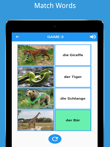 German Vocabulary Beginners - Image screenshot of android app