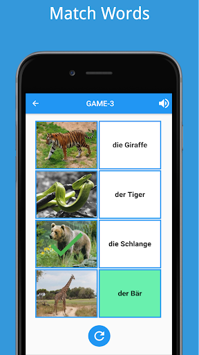German Vocabulary Beginners - Image screenshot of android app