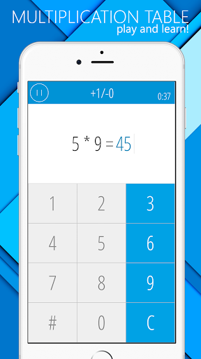 Math games, Mathematics - Gameplay image of android game