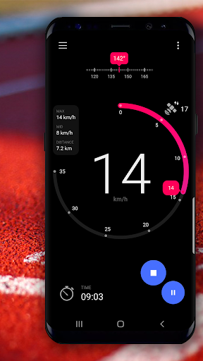 Speedometer - Image screenshot of android app
