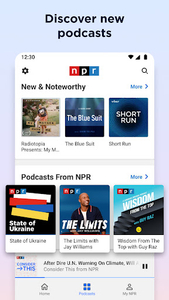 NPR App - The best of public radio at your fingertips : NPR