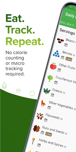 Dr. Greger's Daily Dozen - Image screenshot of android app