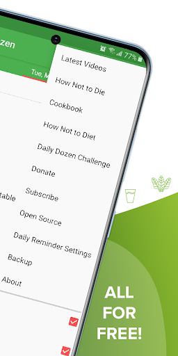 Dr. Greger's Daily Dozen - Image screenshot of android app