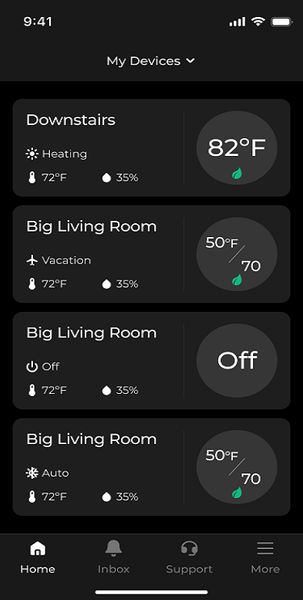 Nuve Home - Image screenshot of android app