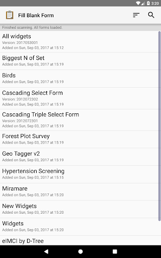 ODK Collect - Image screenshot of android app