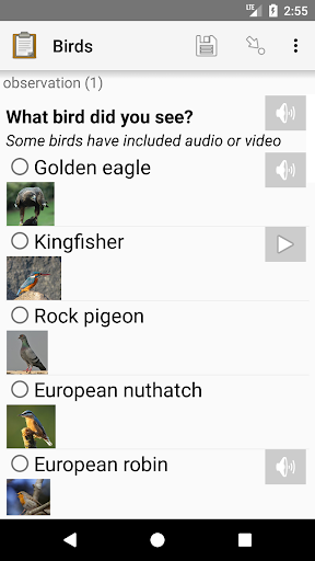 ODK Collect - Image screenshot of android app