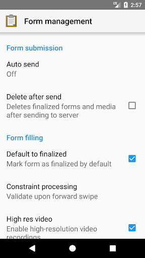 ODK Collect - Image screenshot of android app
