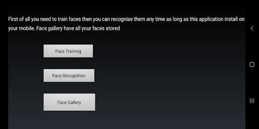 Face Recognition - عکس برنامه موبایلی اندروید