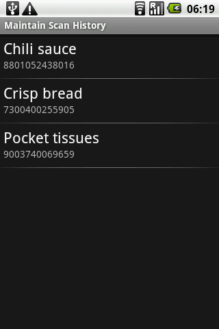 Barcode OI Plugin - Image screenshot of android app