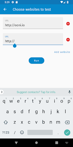 OONI Probe - عکس برنامه موبایلی اندروید
