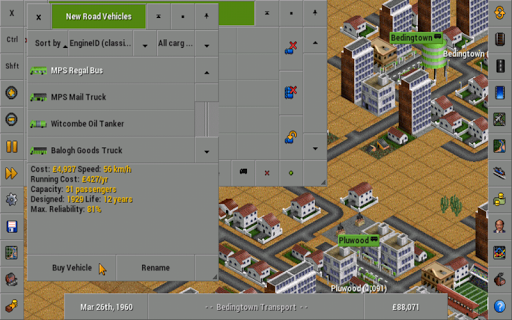 OpenTTD - Gameplay image of android game