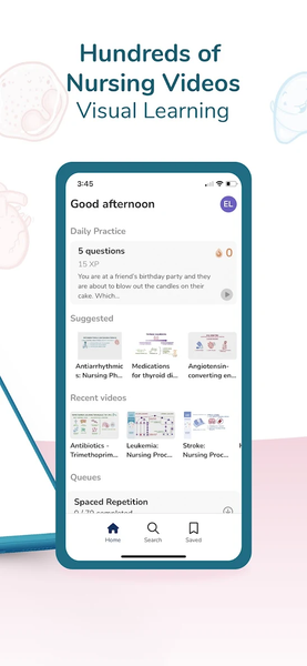 Osmosis Nursing Videos & Notes - Image screenshot of android app