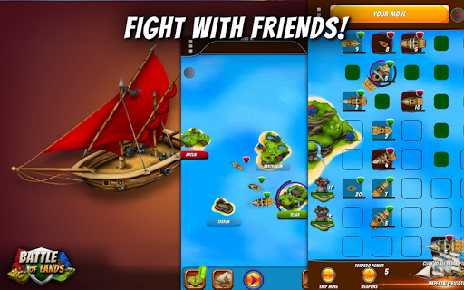 Battle of Lands -Pirate Empire - Gameplay image of android game