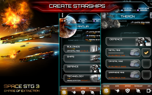 Space STG 3 - Gameplay image of android game