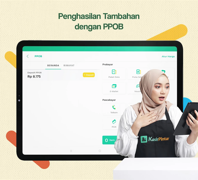 Kasir Pintar® Pro - Image screenshot of android app
