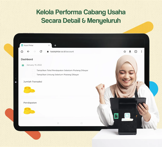 Kasir Pintar® Pro - Image screenshot of android app