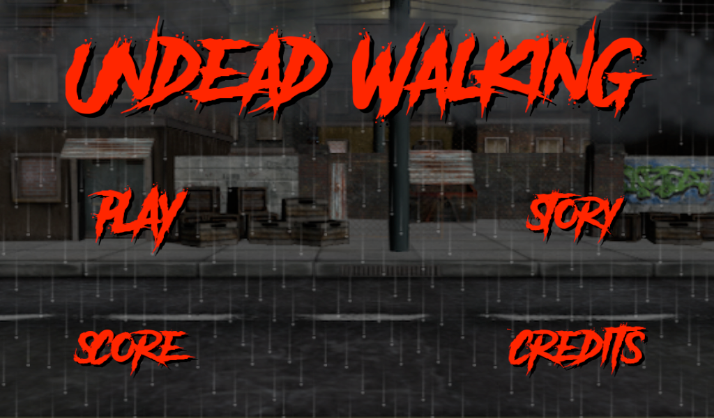 Undead Walking - Gameplay image of android game