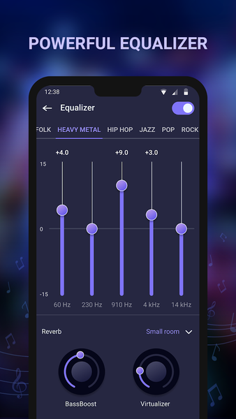 Music player & mp3 player - عکس برنامه موبایلی اندروید