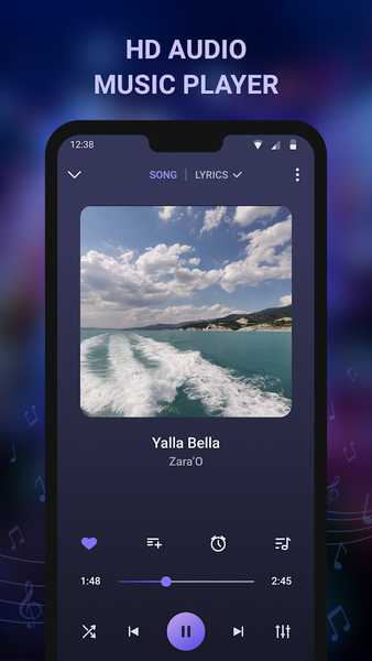Music player & mp۳ player - عکس برنامه موبایلی اندروید