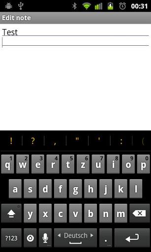 German dictionary (Deutsch) - Image screenshot of android app