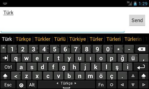 Turkish dictionary (Türkçe) - Image screenshot of android app