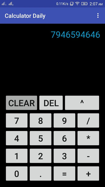 Calculator Daily - Image screenshot of android app