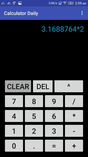 Calculator Daily - Image screenshot of android app