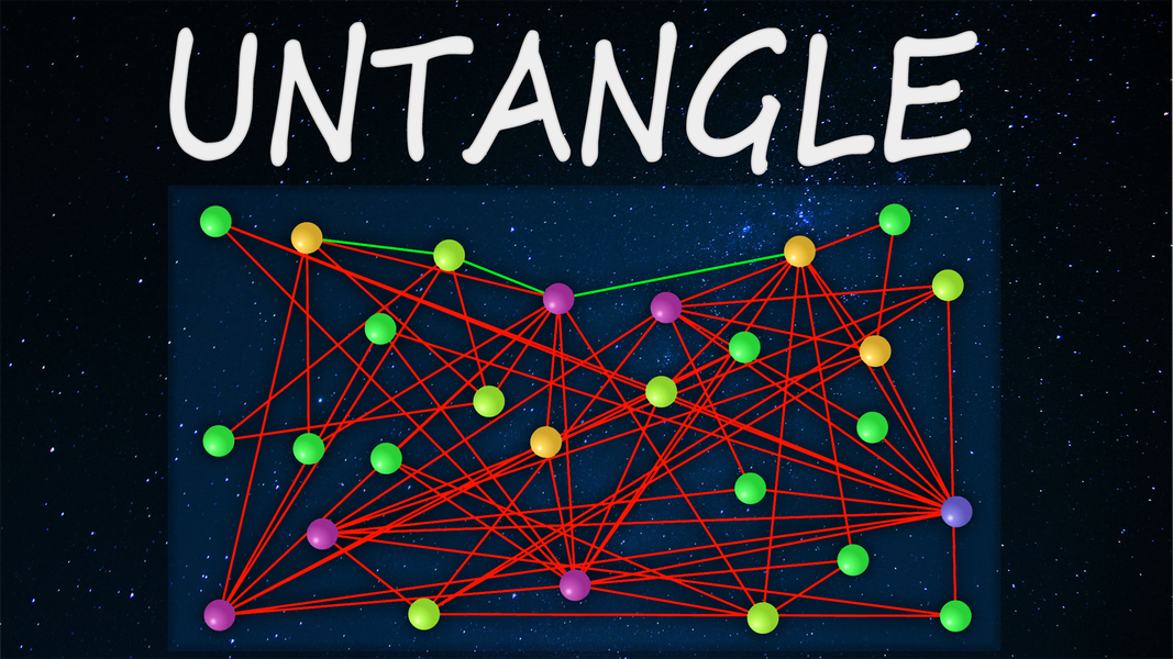 Untangle lines & tangle master - Gameplay image of android game