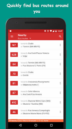 Probus Rome: Live Bus & Routes - عکس برنامه موبایلی اندروید
