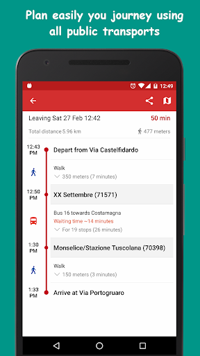 Probus Rome: Live Bus & Routes - عکس برنامه موبایلی اندروید