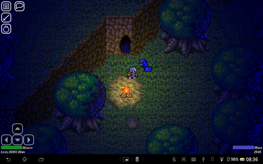 WinterSun MMORPG (Retro 2D) - Gameplay image of android game