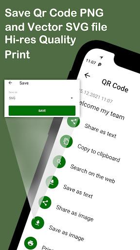 QR Code - Barcode - عکس برنامه موبایلی اندروید
