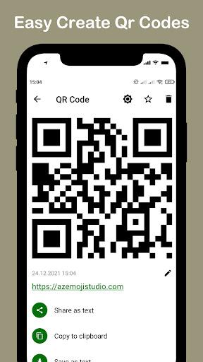 QR Code - Barcode - عکس برنامه موبایلی اندروید