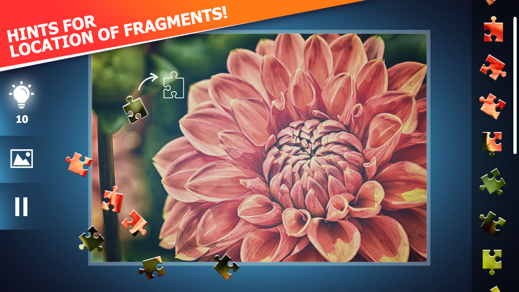 Jigsaw puzzles HD for everyone - عکس برنامه موبایلی اندروید