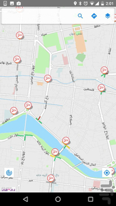 Isfahan Traffic Map - Image screenshot of android app