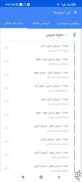نقشه همراه شهرکرد (جویا) - Image screenshot of android app