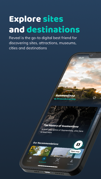Reveel - Explore Destinations - عکس برنامه موبایلی اندروید