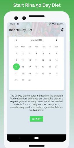 Rina ۹۰ Day Diet Weight Loss - عکس برنامه موبایلی اندروید