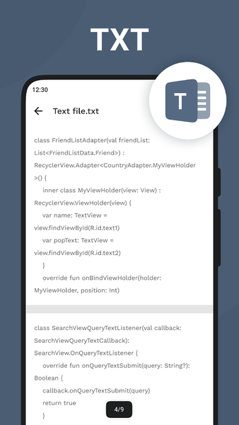 All Document Reader & Viewer - Image screenshot of android app