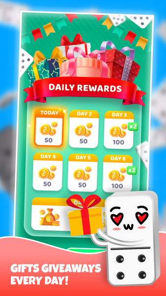 Dominoes - classic domino game - Gameplay image of android game