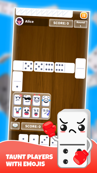 Dominoes - classic domino game - Gameplay image of android game