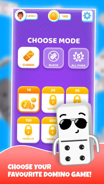 Dominoes - classic domino game - Gameplay image of android game
