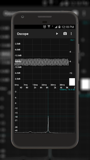 Oscilloscope - Image screenshot of android app