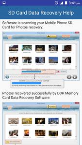 SD Card Data Recovery Help - عکس برنامه موبایلی اندروید