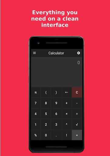 Calculator - عکس برنامه موبایلی اندروید